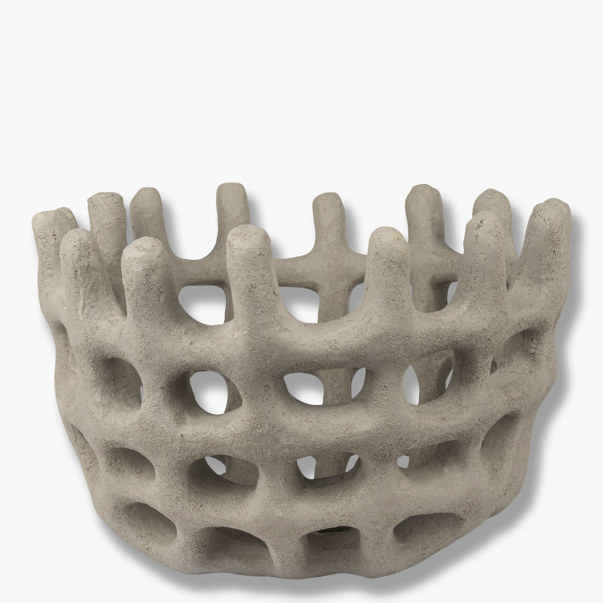 ART PIECE Braided bowl, Sand