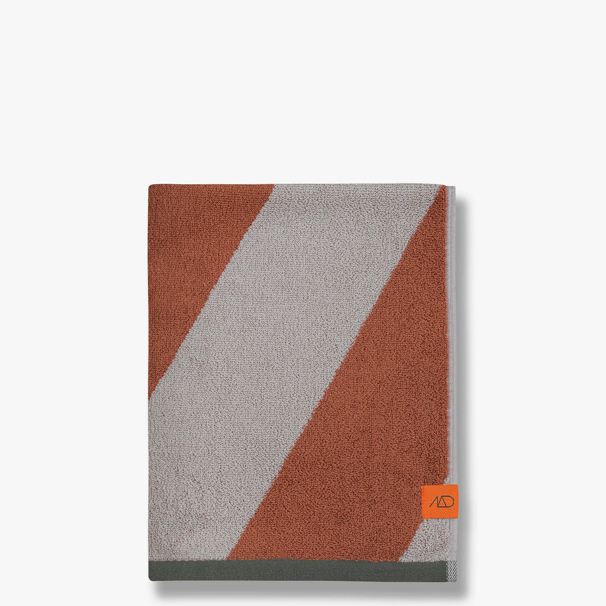 DIAGONAL håndklæde, Brick