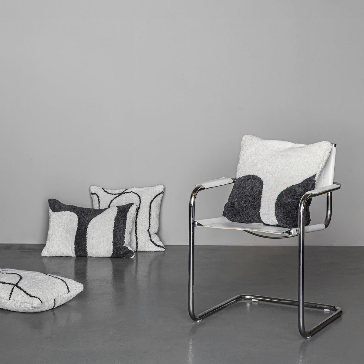 FIGURA tuftet pudebetræk, Off-white