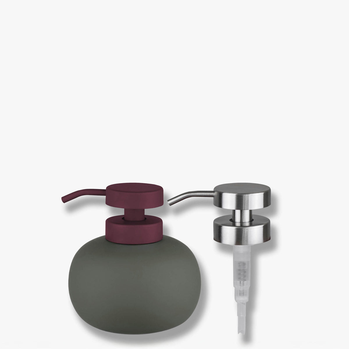 LOTUS PLAY dispenser, lav (2 pumper), Dark olive
