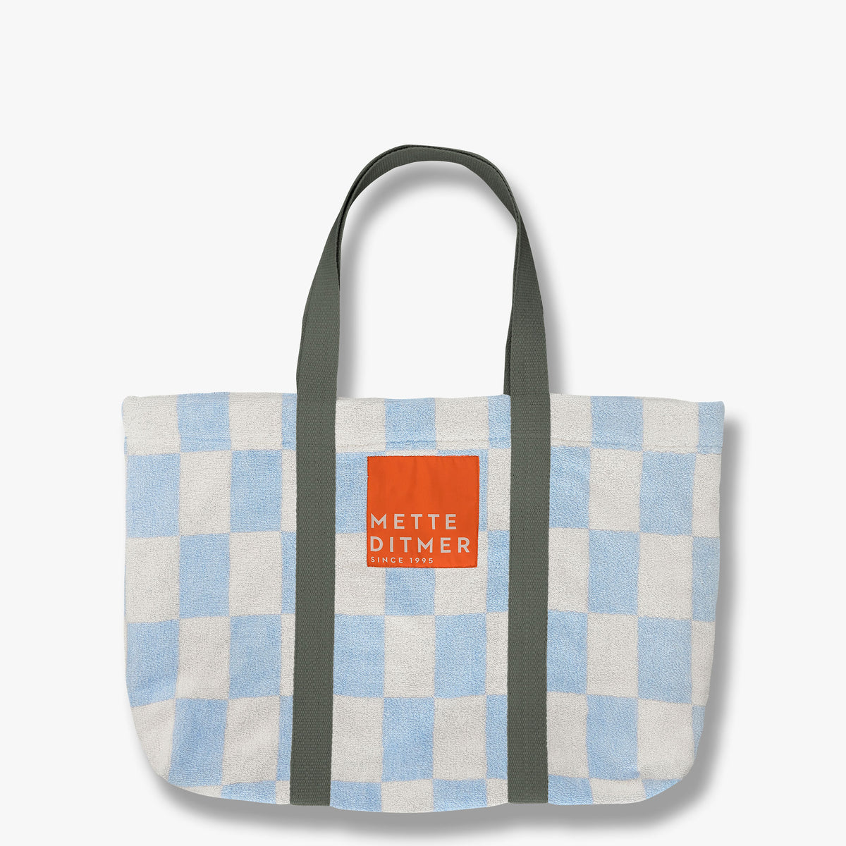 RETRO strandtaske, Light blue