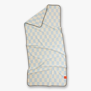 RETRO strandhåndklæde, Light blue