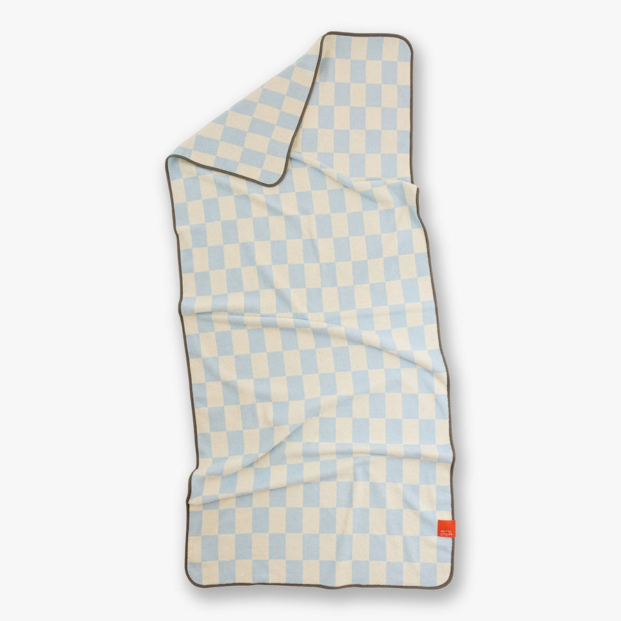 RETRO strandhåndklæde, Light blue