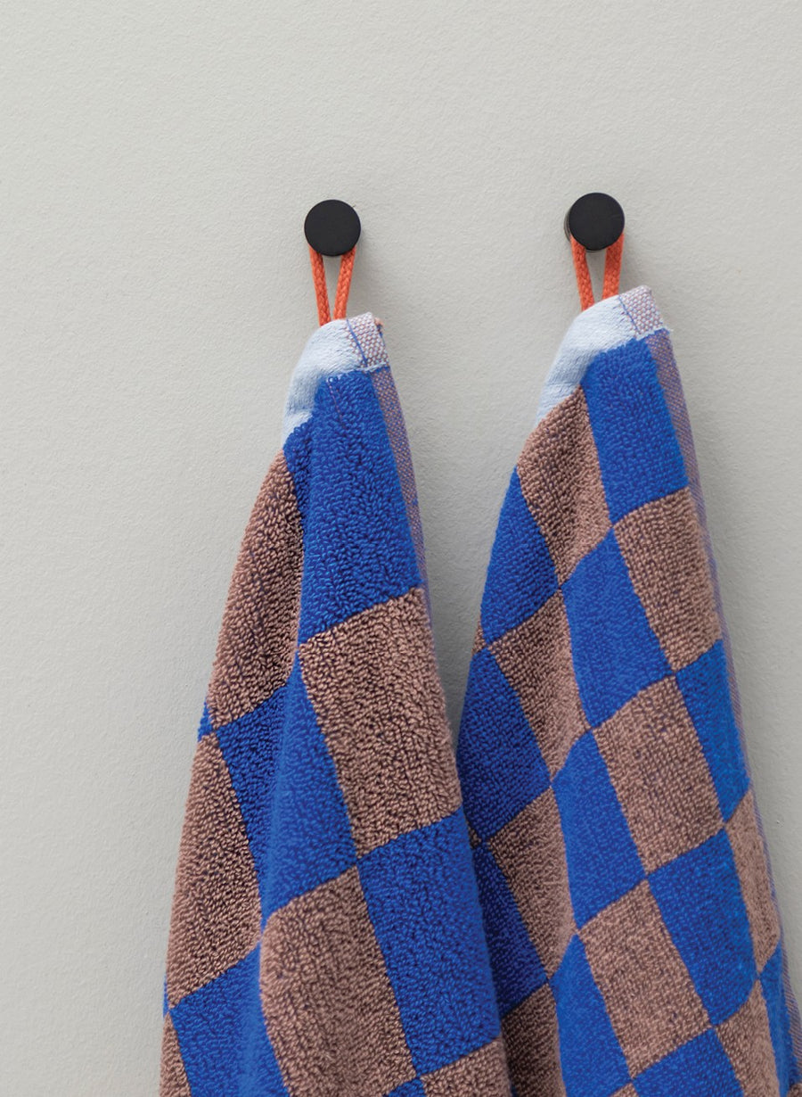 RETRO håndklæder i cobalt
