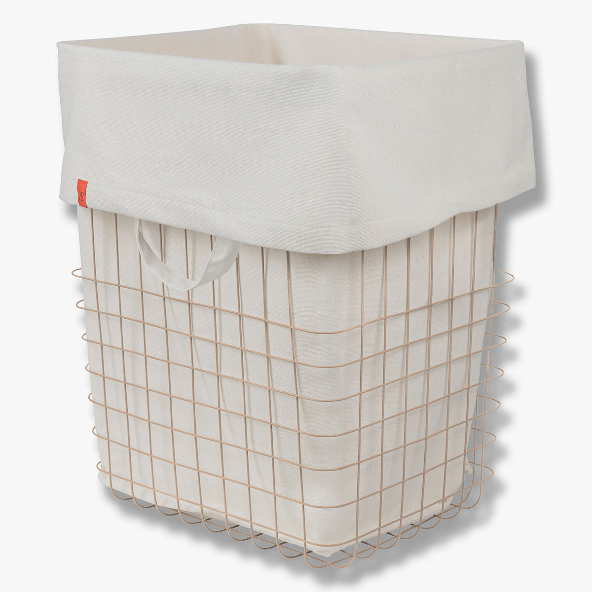 STORE-IT kurv med canvaspose, large, Sand