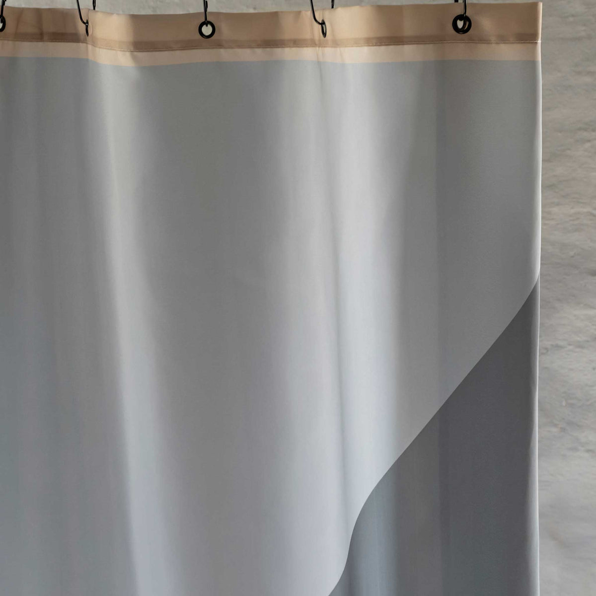 DUET badeforhæng, Light grey