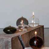 AURA oil lamp, small, Transparent