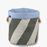 DIAGONAL vasketøjspose, Dark Olive / Sand