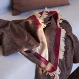 DUET plaid, Brown