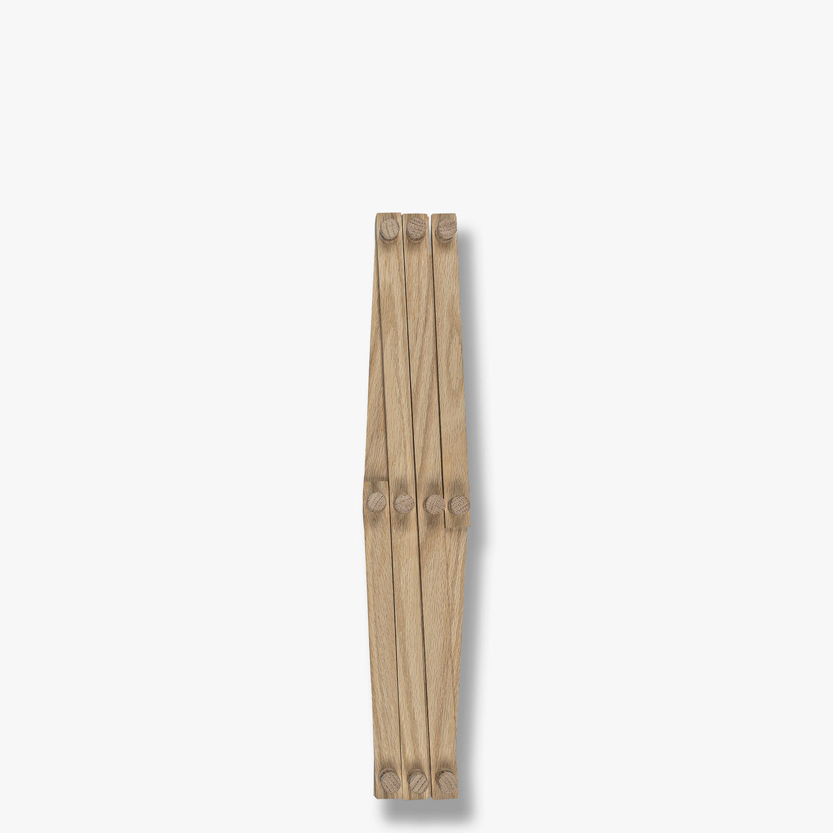 FLEX knagerække, eg, natur