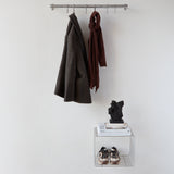 HANG-IT knagerække, small, Brushed steel