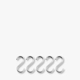 HANG-IT S-kroge, 5-pak, Brushed steel
