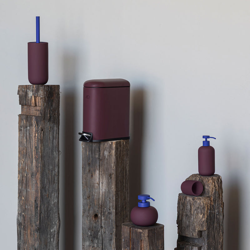 LOTUS PLAY toiletbørsteholder (2 håndtag), Wine