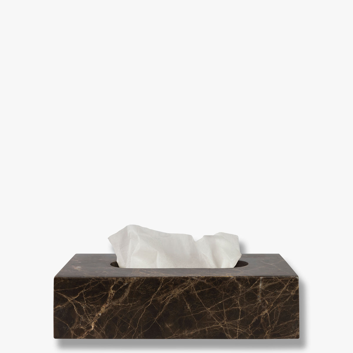 MARBLE tissue cover, Brown
