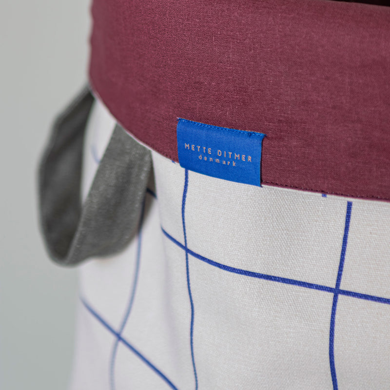 MESH vasketøjspose, Cobalt / Sand
