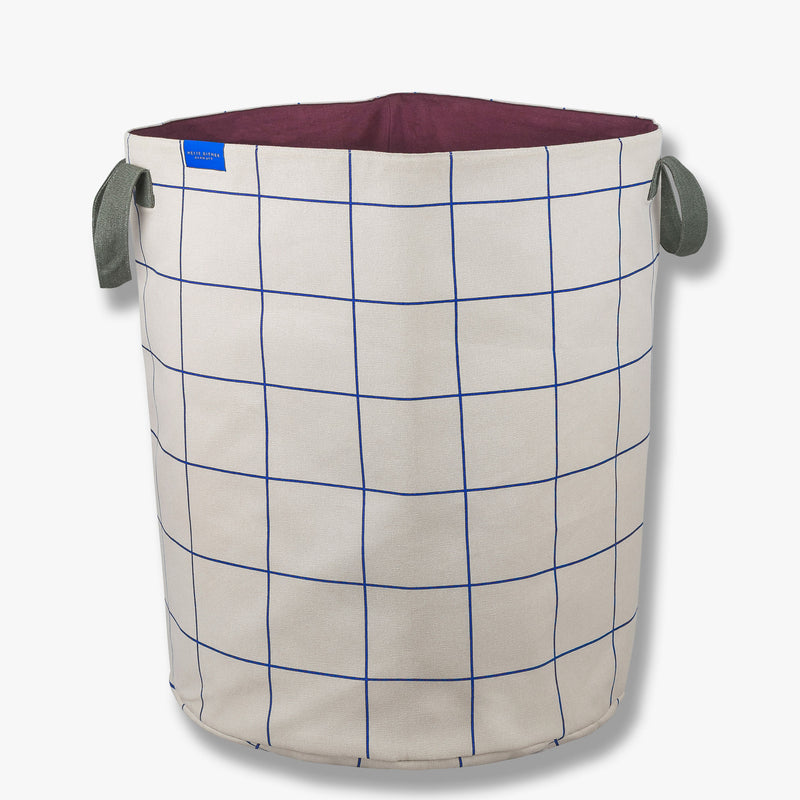 MESH vasketøjspose, Cobalt / Sand