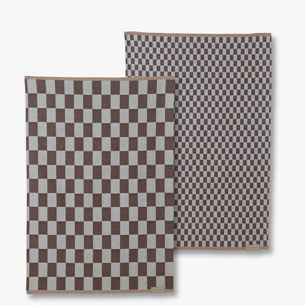 MINI-MAX viskestykke, 2-pak, Brown