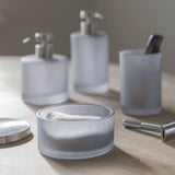 MODEST krukke med låg Dove blue