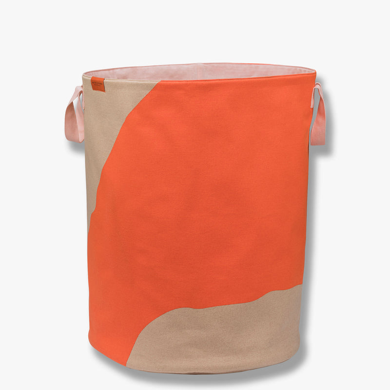 NOVA ARTE vasketøjspose, Latte / Orange