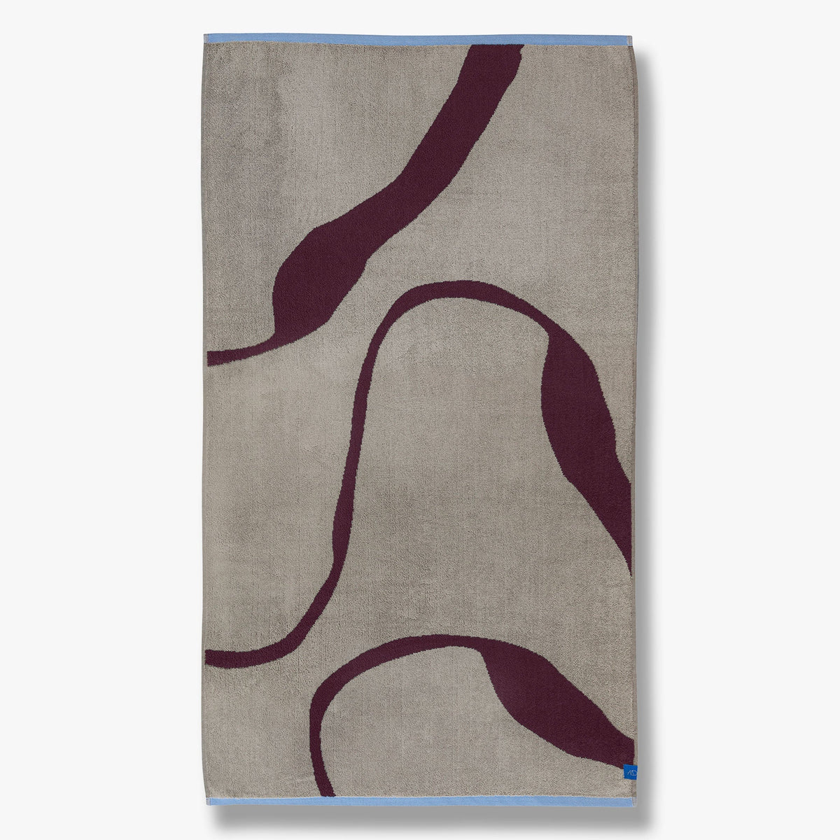 NOVA ARTE håndklæde, Wine / Sand