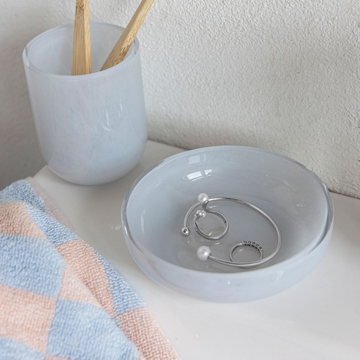 OPAL tandbørsteholder, Light blue