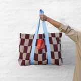 RETRO strandtaske, Wine