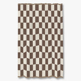 RETRO badeforhæng, Brown