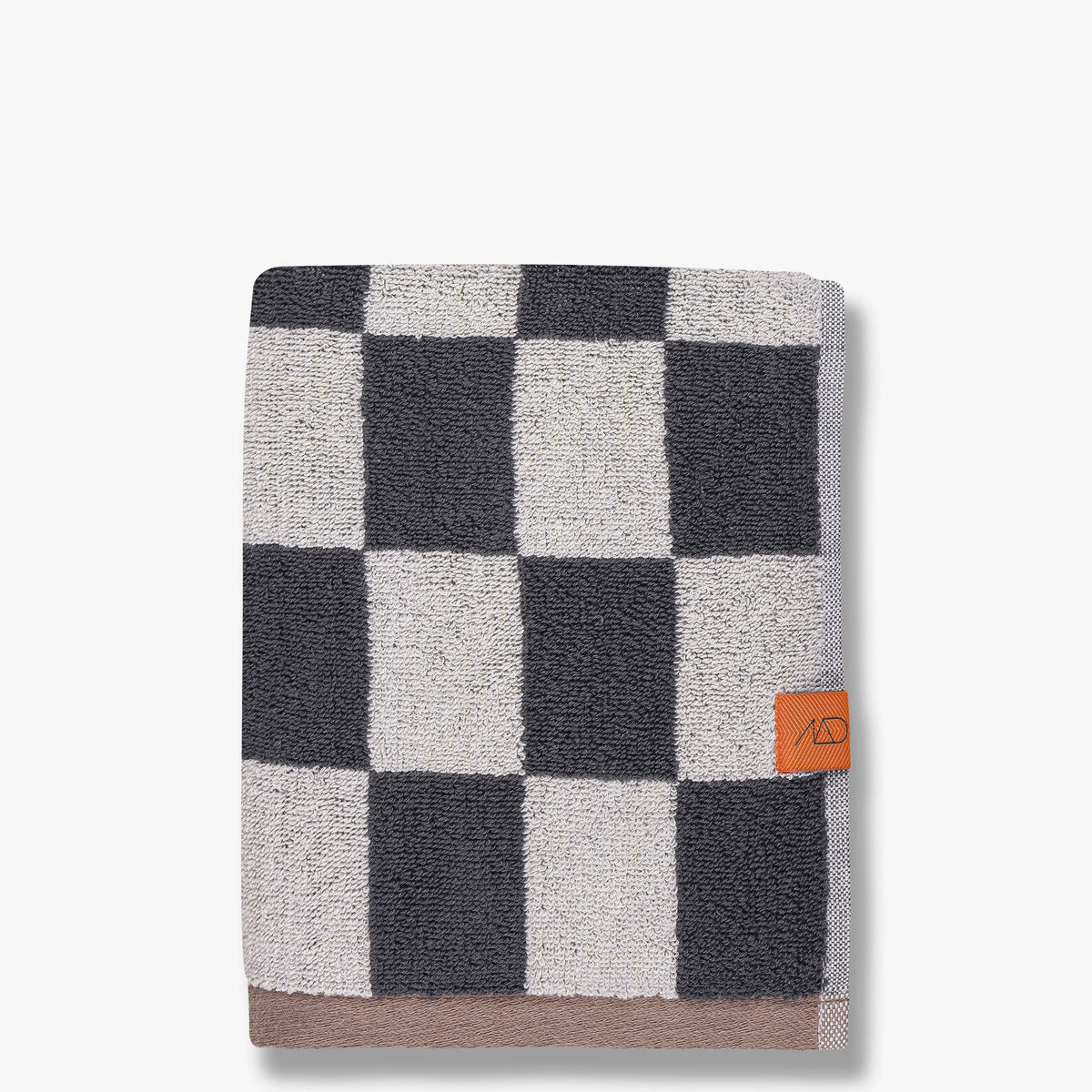RETRO håndklæde, Dark grey