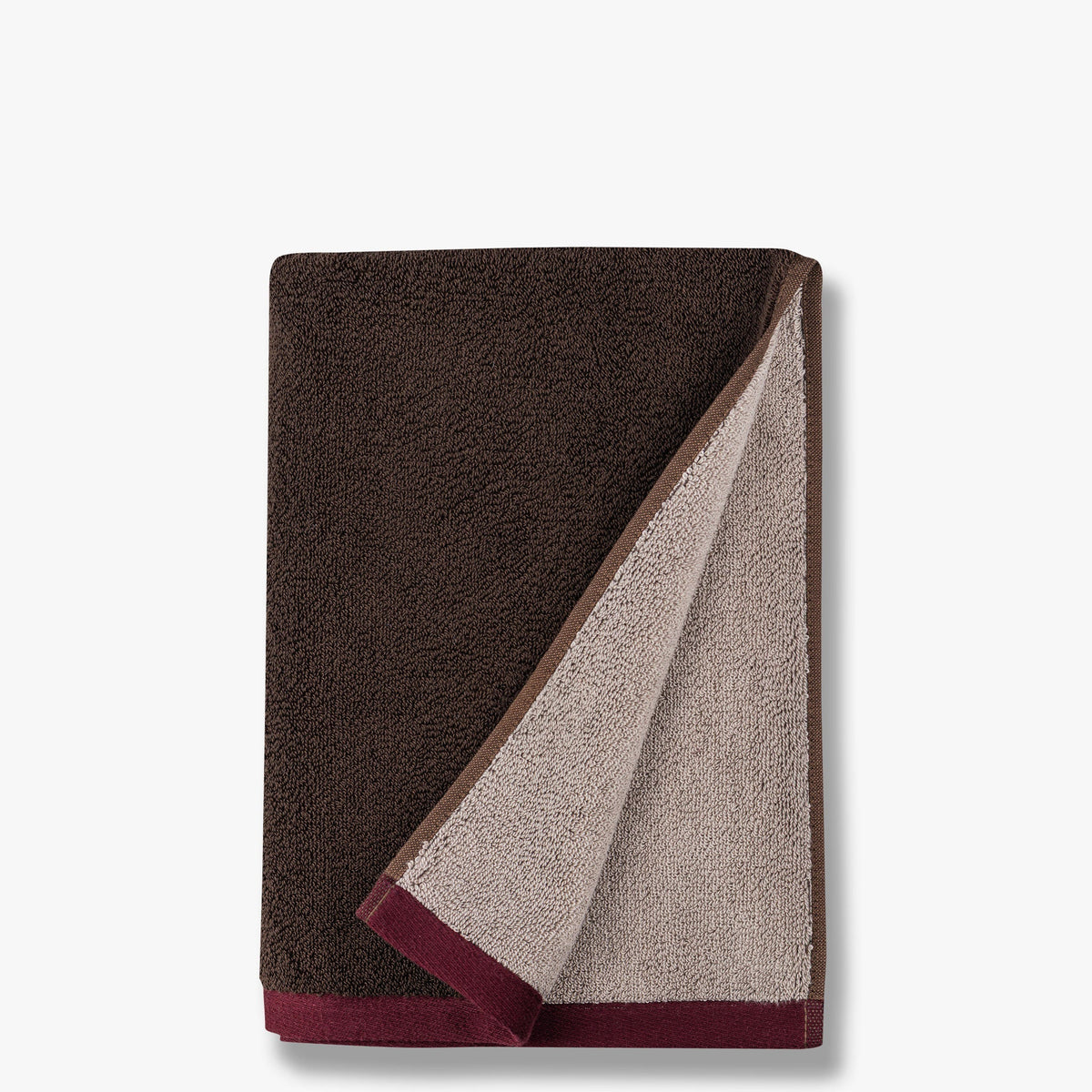SOFT håndklæde, Brown / Sand