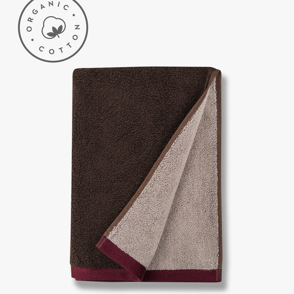 SOFT håndklæde, Brown / Sand