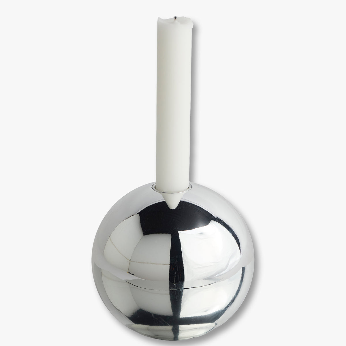SPHERE lysestage, small, Chrome