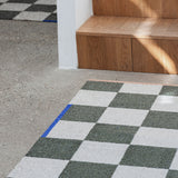 SQUARE all-round måtte, large, Dark olive