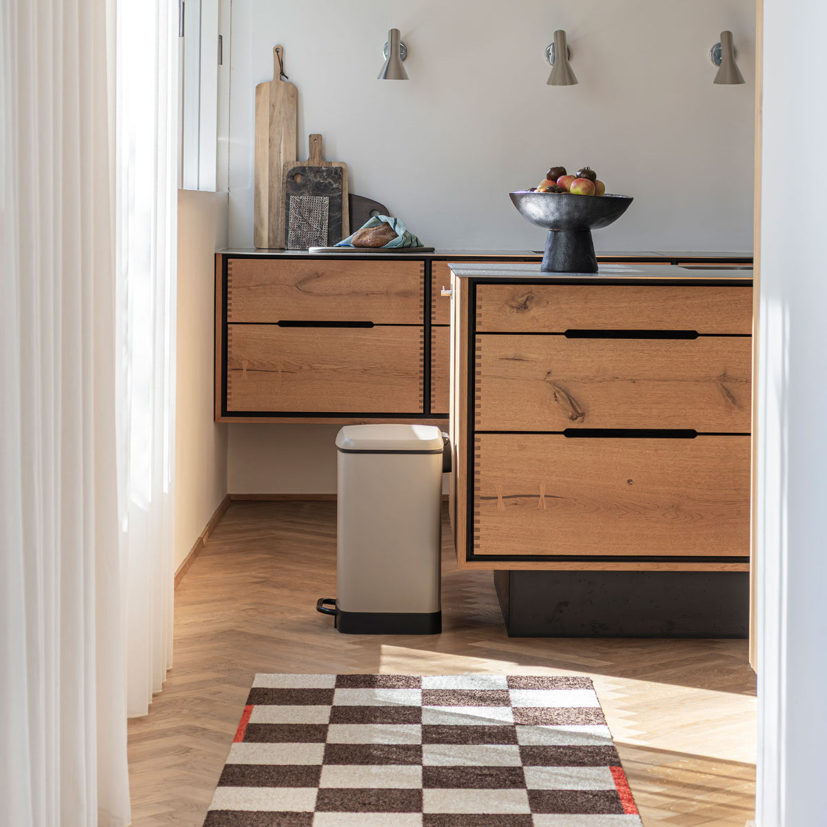 SQUARE all-round løber, Brown