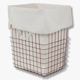 STORE-IT trådkurv med canvaspose, large, Wine