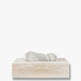 TRAVERTINE tissue cover, Linen
