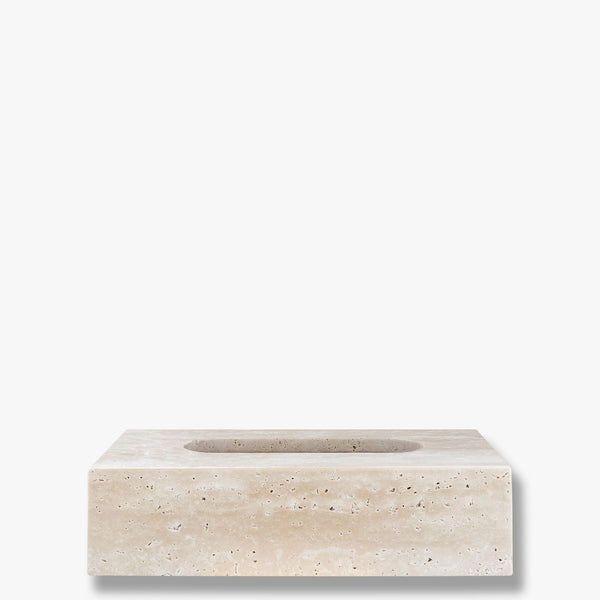 TRAVERTINE tissue cover, Linen