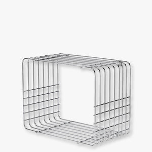 WIRE hylde, kort, Chrome
