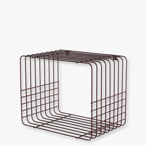 WIRE hylde, kort, Wine