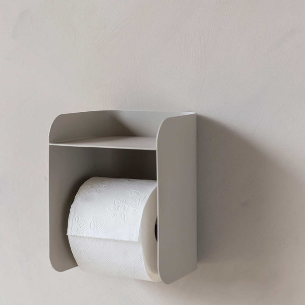CARRY toiletrulleholder, Sand grey