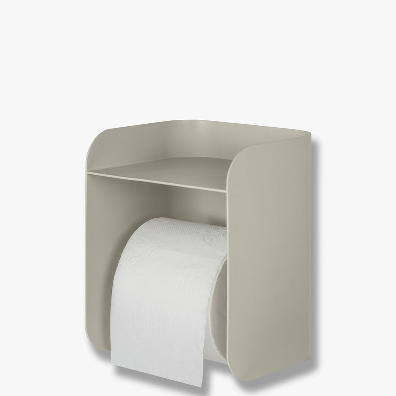 CARRY toiletrulleholder, Sand grey
