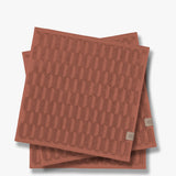 GEO Minihåndklæde, blush, 3-pak