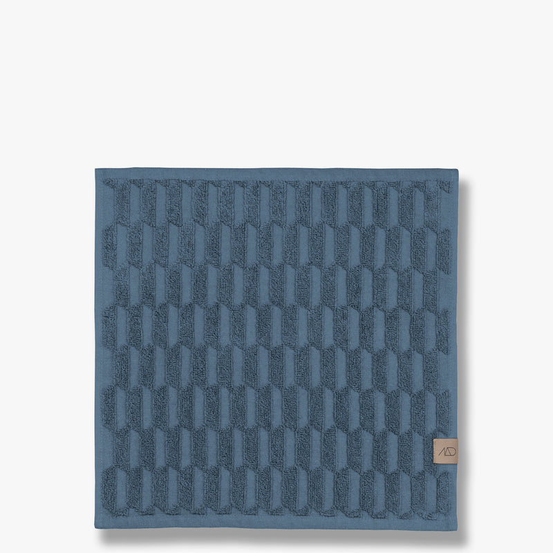 GEO Minihåndklæde, slate blue, 3-pak