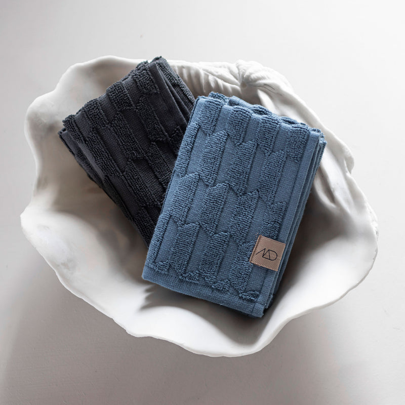 GEO Minihåndklæde, anthracite, 3-pak