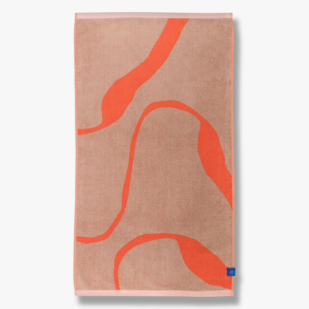 NOVA ARTE håndklæde, Latte / Orange