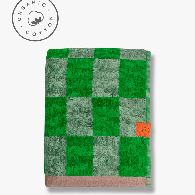 RETRO håndklæde, classic green